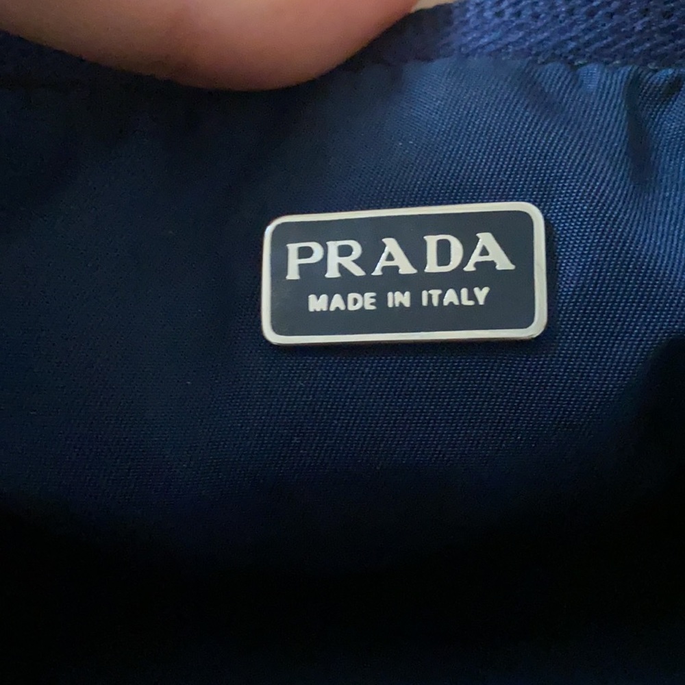 Blue prada fanny pack with authentication card! - Picture 7 of 16